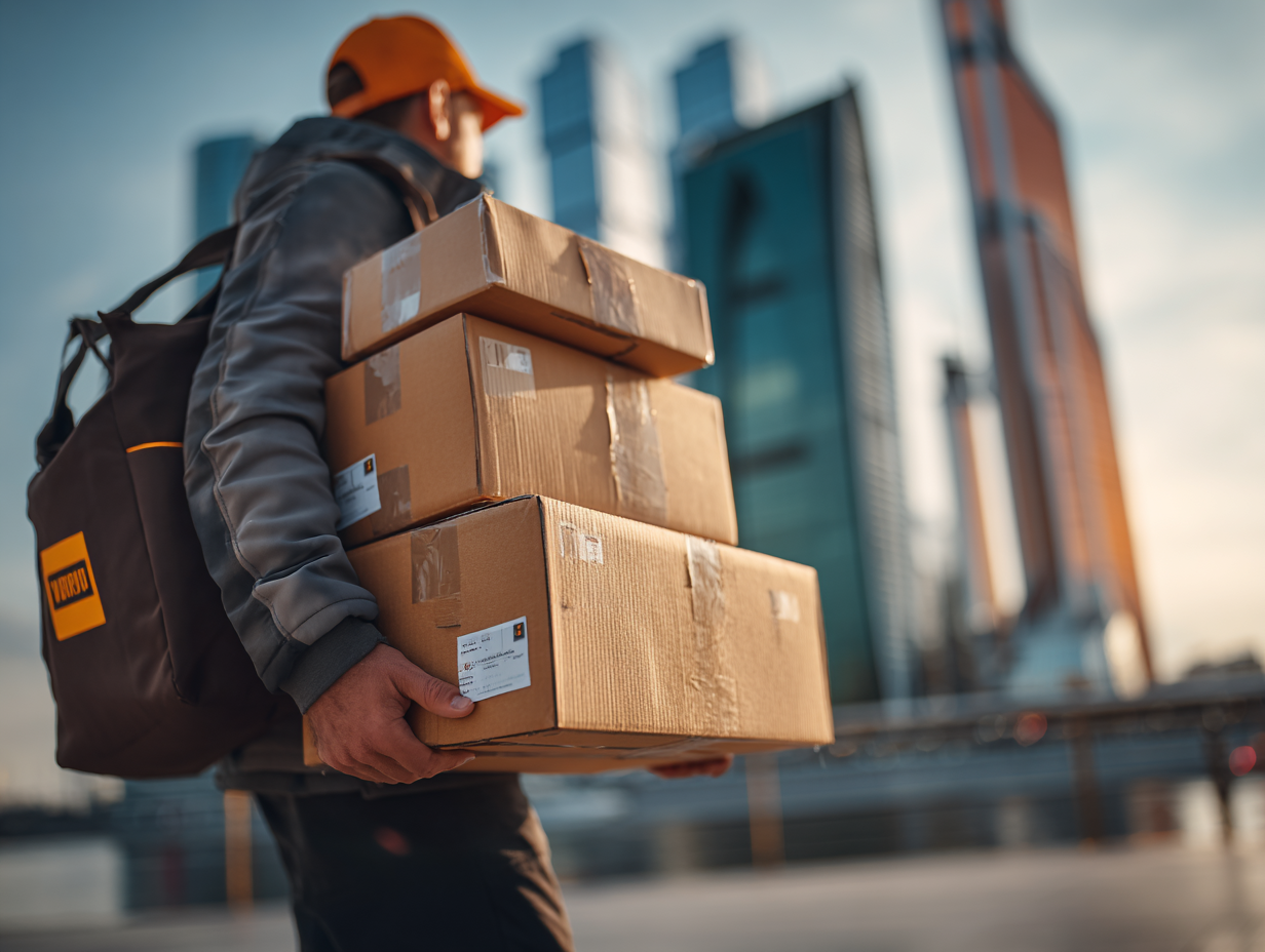 Доставка готовой офсетной полиграфии клиенту