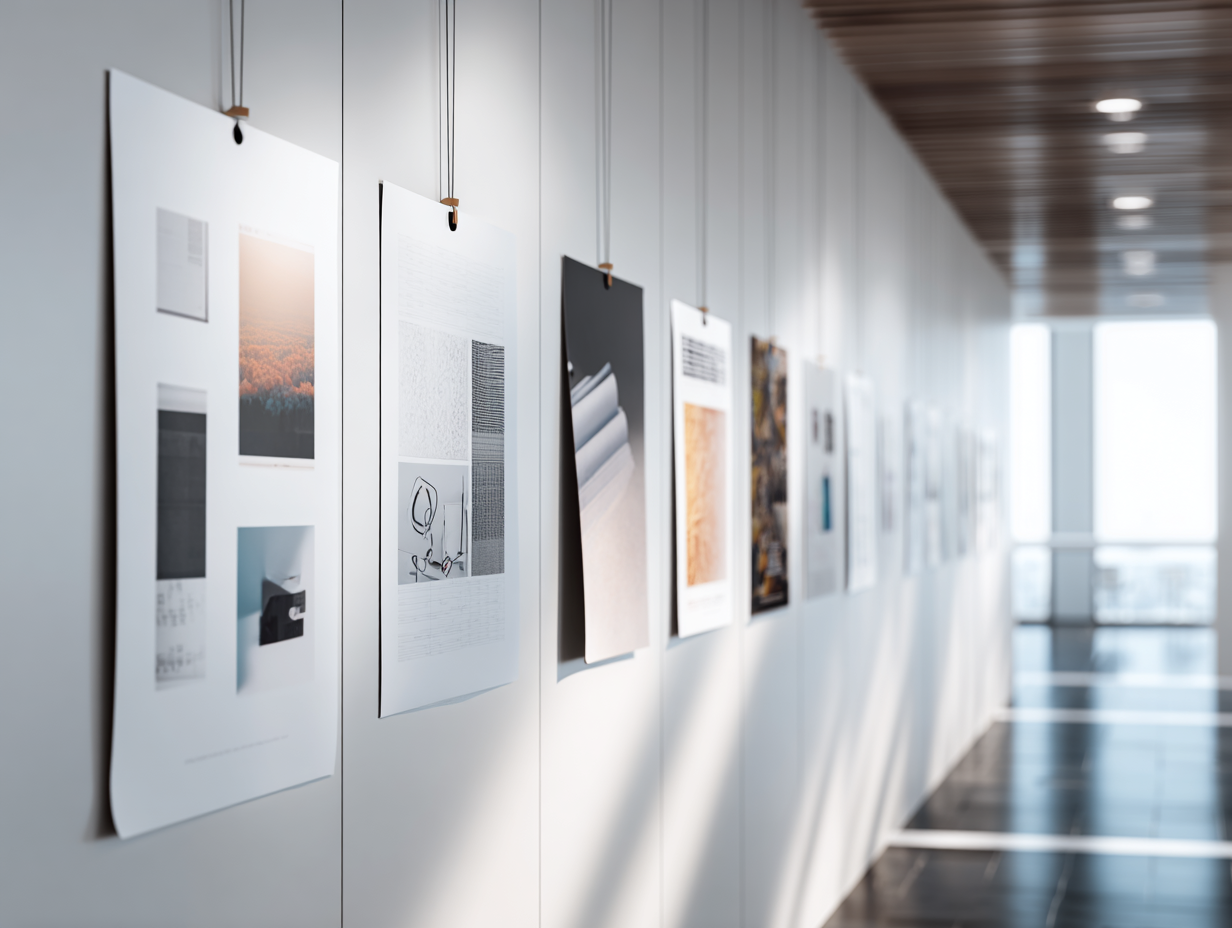 Плакаты, напечатанные в Copyzon, в интерьере