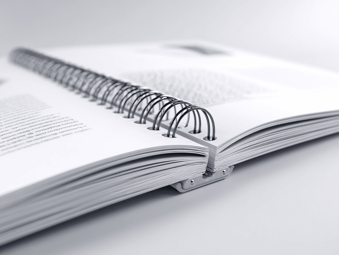 Переплёт презентаций на пружину — Copyzon