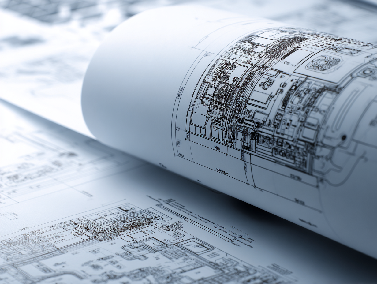 Печать инженерных проектов большого формата
