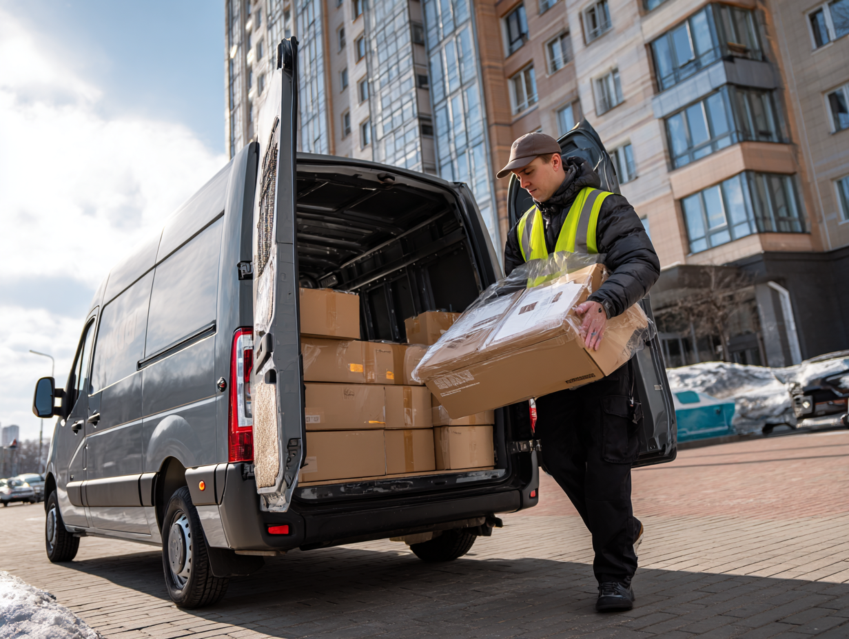 Доставка широкоформатной печатной продукции клиенту Доставка широкоформатной печатной продукции клиенту